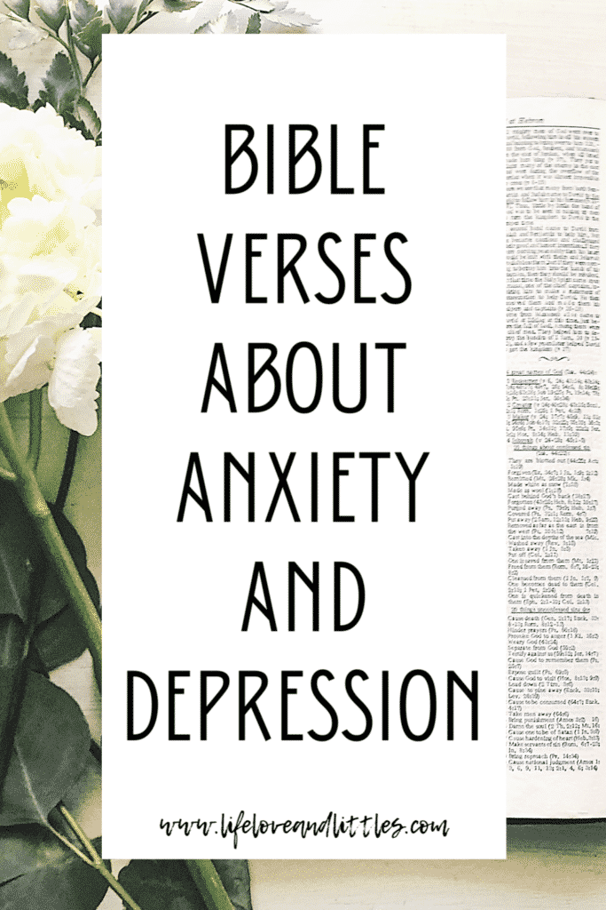 bible verse about anxiety